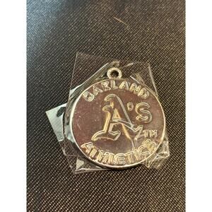 Vintage Oakland Athletics A’s Logo Pendant CHICO 5g New Old Stock